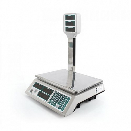 Весы Штрих М7Т 15-2,5 Д1А LCD(вер.3,2) со стойкой